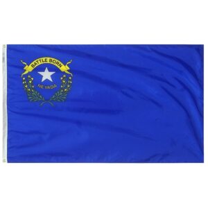 Nevada Flag Grommets Finish