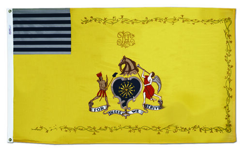 Philadelphia Lighthorse Flag Grommets Finish