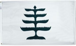 1775 Pine Tree Flag Grommets Finish