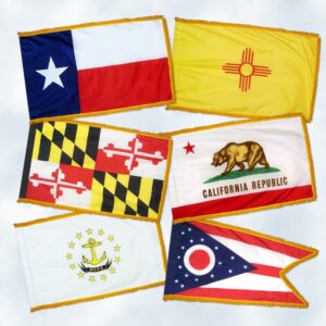 50 States Flag Set Fringe