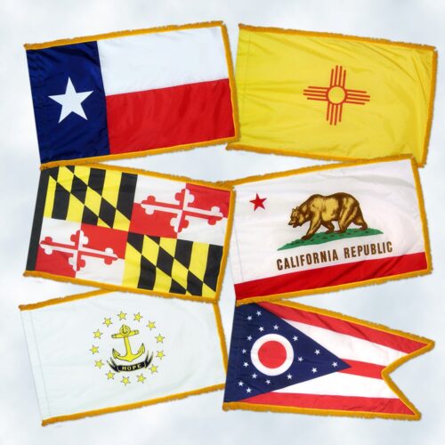 50 States Flag Set Fringe