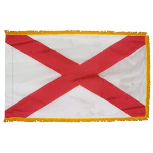 Alabama Flag Fringe Finish