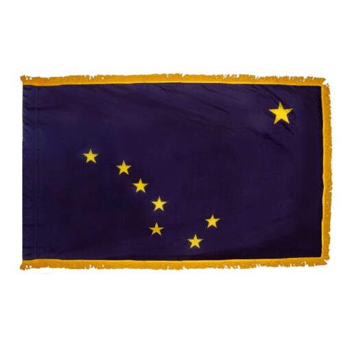 Alaska Flag Fringe Finish