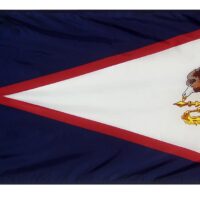 American Samoa Flag - Pole Hem