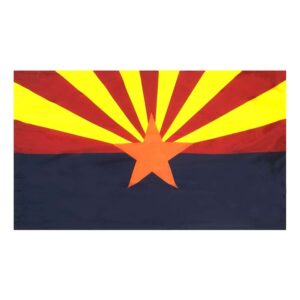 Arizona Flag Pole Hem Finish