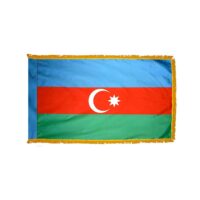 Azerbaijan Flag - Fringe