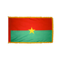 Burkina Faso Flag - Fringe