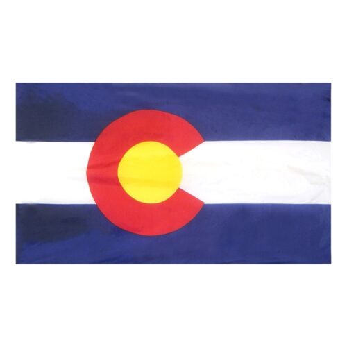 Colorado Flag Pole Hem Finish