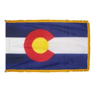 Colorado Flag Fringe Finish