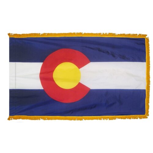 Colorado Flag Fringe Finish