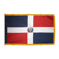 Dominican Republic Government Flag - Fringe