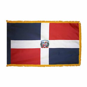 Dominican Republic Government Flag Fringe