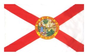 Florida Flag Pole Hem Finish