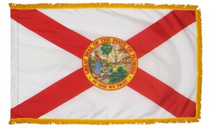 Florida Flag Fringe Finish