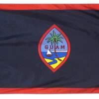 Guam Flag - Pole Hem