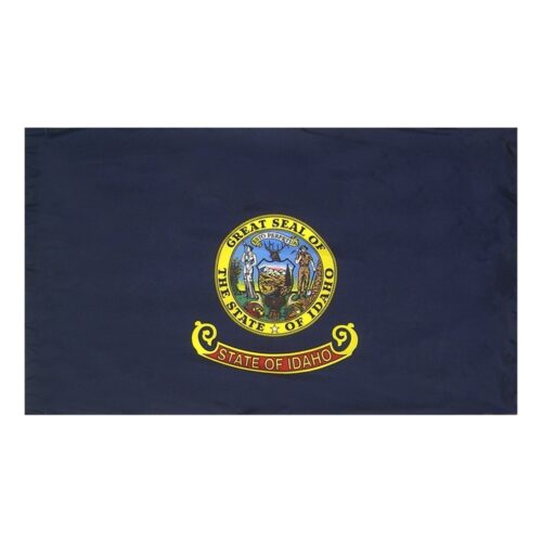 Idaho Flag Pole Hem Finish