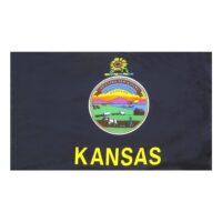 Kansas Flag - Pole Hem