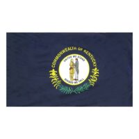 Kentucky Flag - Pole Hem