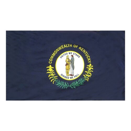 Kentucky Flag Pole Hem Finish