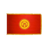 Kyrgyzstan Flag - Fringe