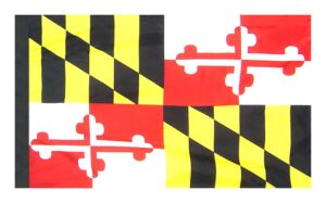 Maryland Flag Pole Hem Finish