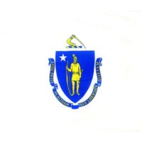 Massachusetts Flag - Pole Hem