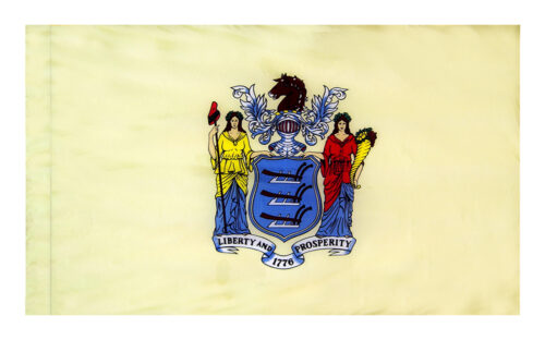 New Jersey Flag Pole Hem Finish