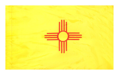 New Mexico Flag Pole Hem Finish