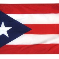 Puerto Rico Flag - Pole Hem