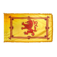 Scottish Rampant Lion Flag - Fringe