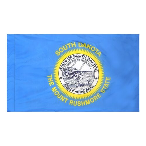 South Dakota Flag Pole Hem Finish