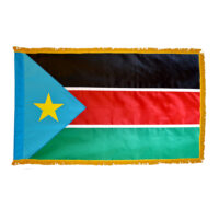 South Sudan Flag - Fringe