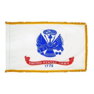 Army Flag Fringe Finish