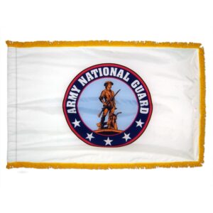 US Army National Guard Flag Fringe Finish