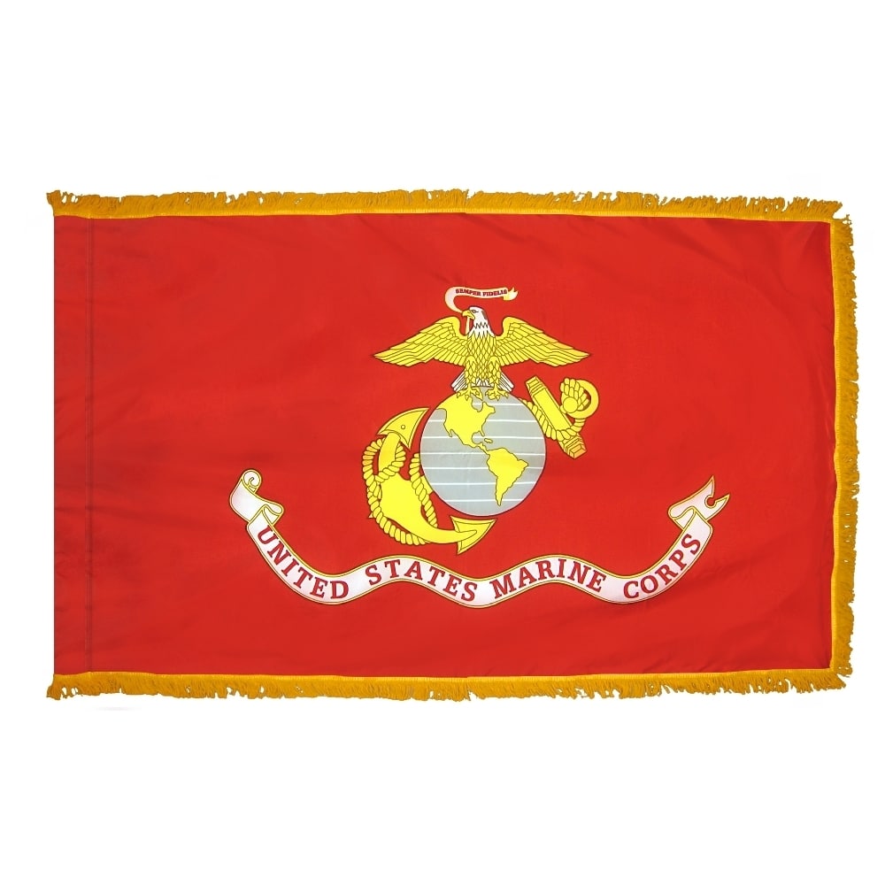 Marine Corps Flag - Fringe 8 Marine Corps Flag Fringe