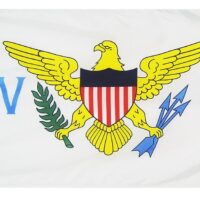Virgin Islands Flag - Pole Hem