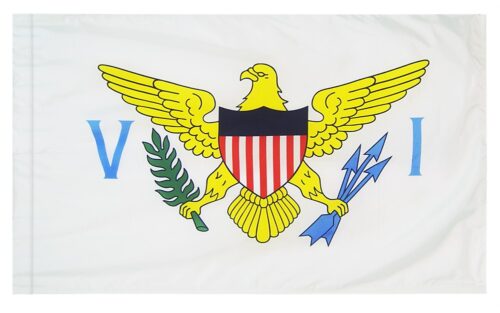 Virgin Islands Flag Pole Hem Finish