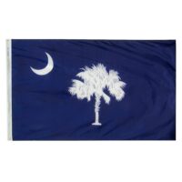 South Carolina Flag - Grommets