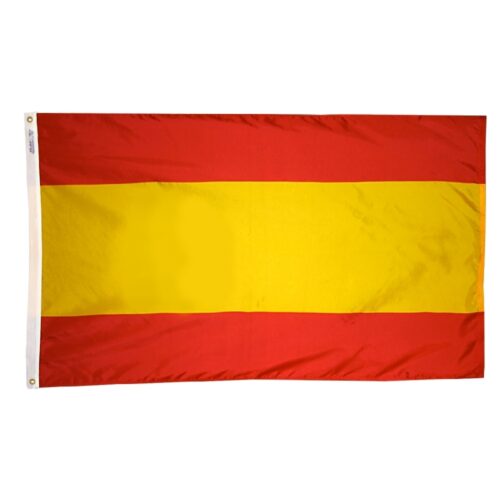 Nylon Spain Civil Flag Grommets Finish