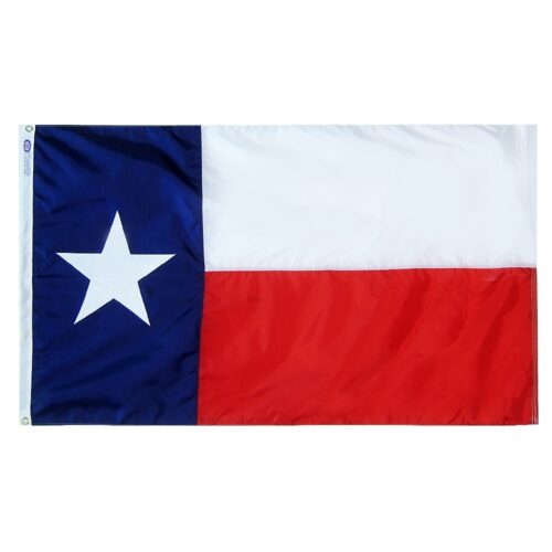 Texas Flag Grommets Finish