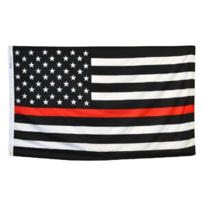 Thin Red Line US Flag Grommets Finish