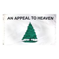 Washington's Cruisers (An Appeal to Heaven) Flag - Grommets