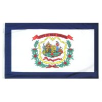 West Virginia Flag - Grommets