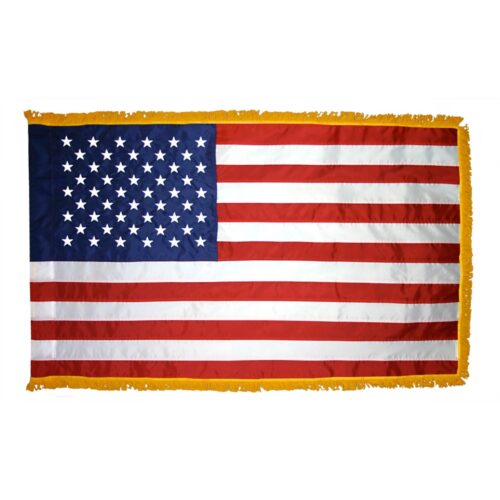 Nylon Signature Presentation American Flag Fringe