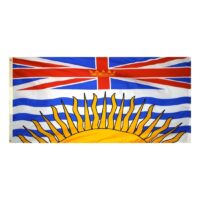 British Columbia Flag - Grommets