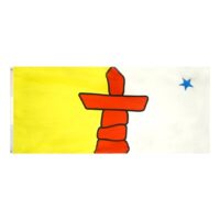 Nunavut Flag - Grommets