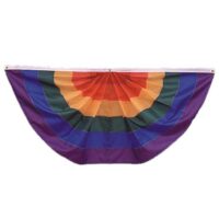 Sewn Rainbow Fan - Grommets