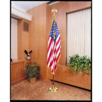 Nylon American Flag - Fringe Set