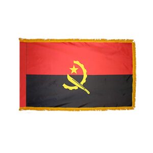Angola Flag Fringe Finish