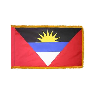 Antigua and Barbuda Flag Fringe Finish